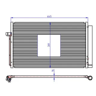 Klima Radyatoru Bmw E60 E65 M57 N57 N67