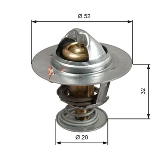 Termostat Govdesi Focus-Fiesta-Ecosport-Mondeo 1.0l Ecoboost