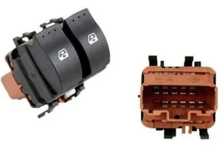 Cam Acma Kapama Anahtari On Sol Cift Clio Iii (10 Pin)