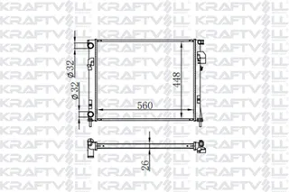 Motor Radyator Vivaro Trafic F4r 1,9d / 1,9dti 01>