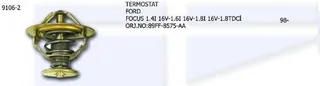 ÜNÜVAR.91062 Focus Termostat 1.4i 16v 1.6i 16 V 1.8i 16v