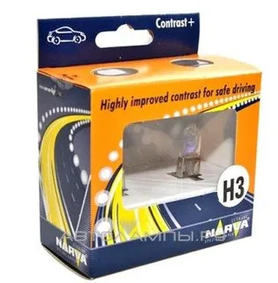 12v H3 55w Contrast Plus (Dört Mevsim) (2'Li Set)