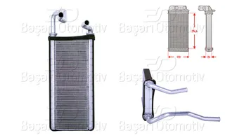 BSG 35-520-028 Kalorifer Radyatörü 111x290x26 Crv (Rd)